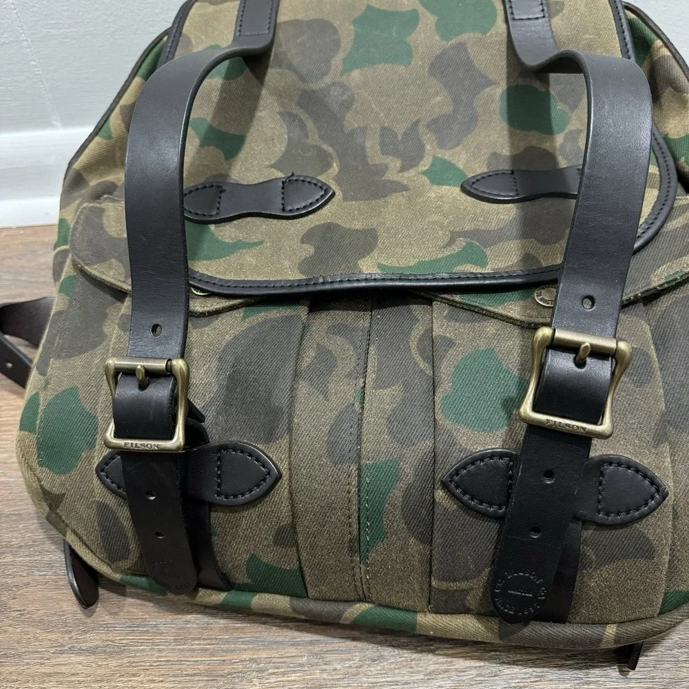 Filson‎ Large Rugged Twill Rucksack Shrub Camo - Picture 5 of 10